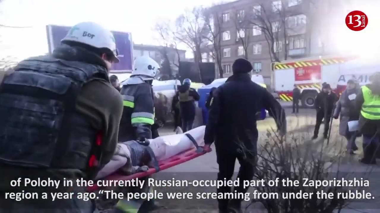Two dead in Russian missile strike on Zaporizhzhia apartment block