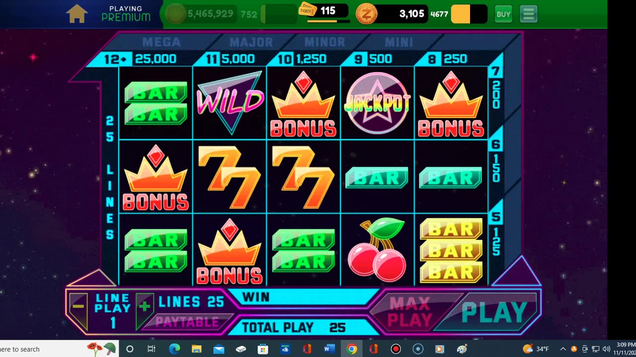 Rick's Online Slots Video 12/7/2024 AM