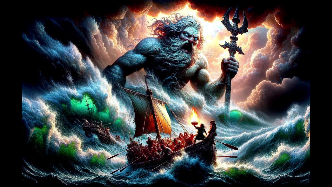 Poseidon: Master of the Seas #viral #history #god #poseidon #shorts