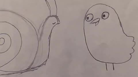 draw a bird of original Romanian book ȚUP