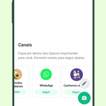 Novidade: conheça os Canais do WhatsApp