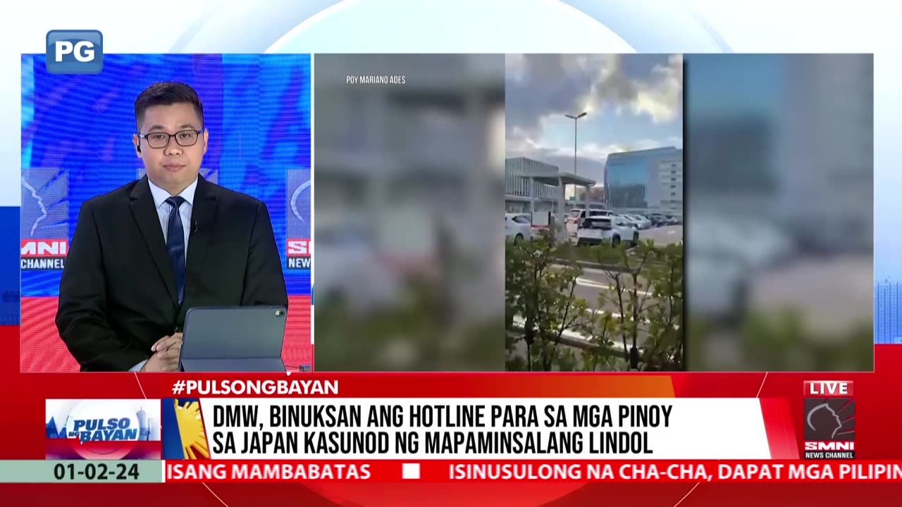 DMW, binuksan ang hotline para sa mga Pinoy sa Japan