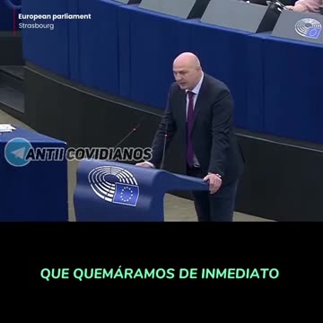 Mislav Kolakušić Parlamento Europeo habla de la corrupción sobre la vacuna Covid 19