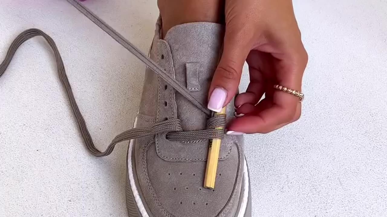 Save the lacing idea 🔥