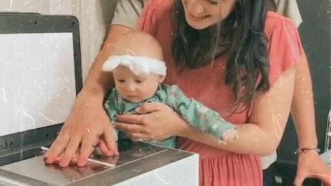 Cute family 💖 so sweet baby 🥰