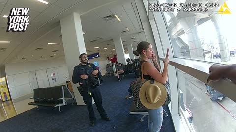 New footage of 'Not Real' American Airlines Passenger: "Do not let the flight leave..."