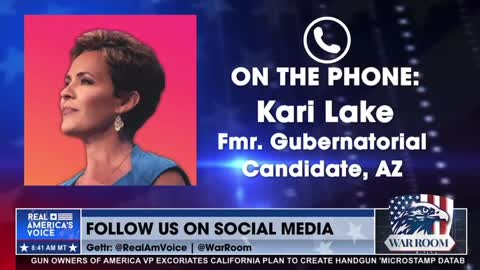 Kari Lake Discusses Speaker of the House Vote