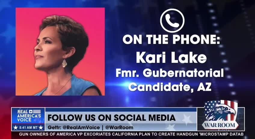 Kari Lake Discusses Speaker of the House Vote