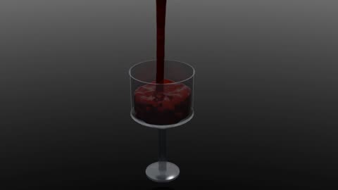 Blender Cycles Liquid Sim Test