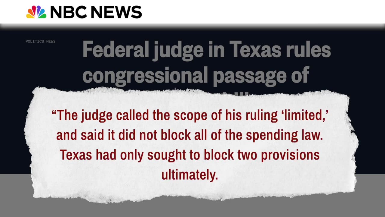 Federal Judge Hands Win to Texas AG