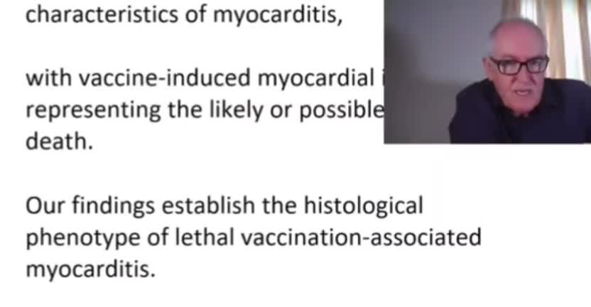 Results from German pathologists who carried out autopsies on 35 people who 'died unexpectedly'...