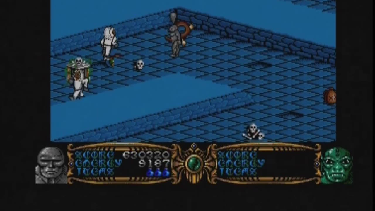 Gauntlet 3 Amiga Playthrough Petras Level 7