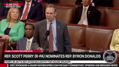 Kevin McCarthy Rejected By Scott Perry On House Floor