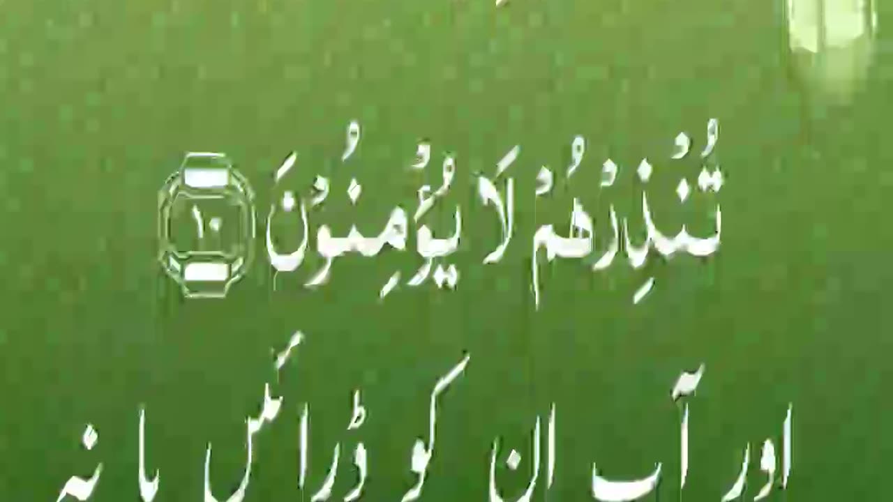Surah Yaseen Ayat # 10 #quran #surah #urdu #quranrecitation