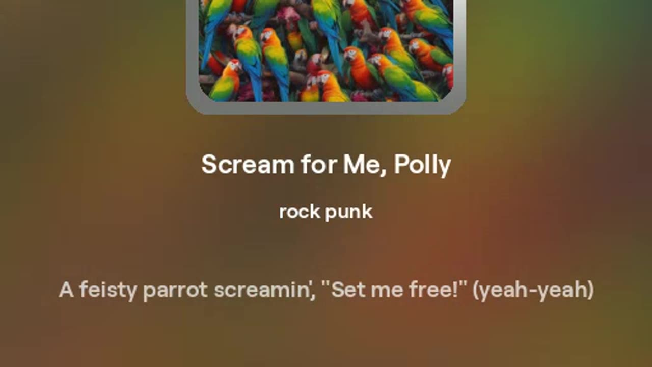 Scream for Me, Polly