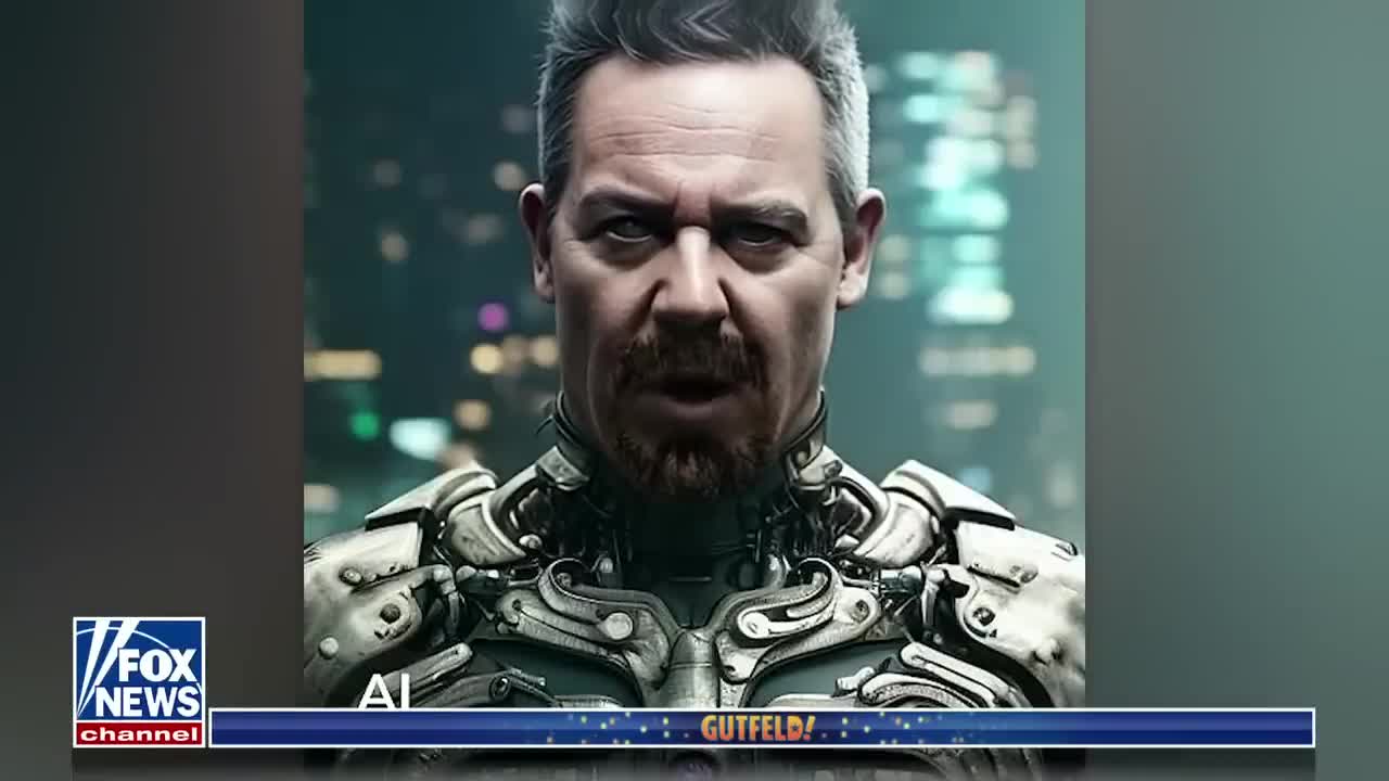 Gutfeld meets 'A.I. Greg Gutfeld' for the first time