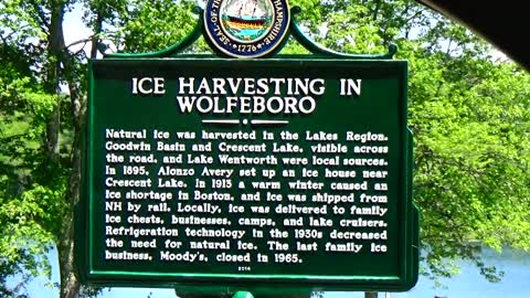 Ice Harvest in Wolfeboro