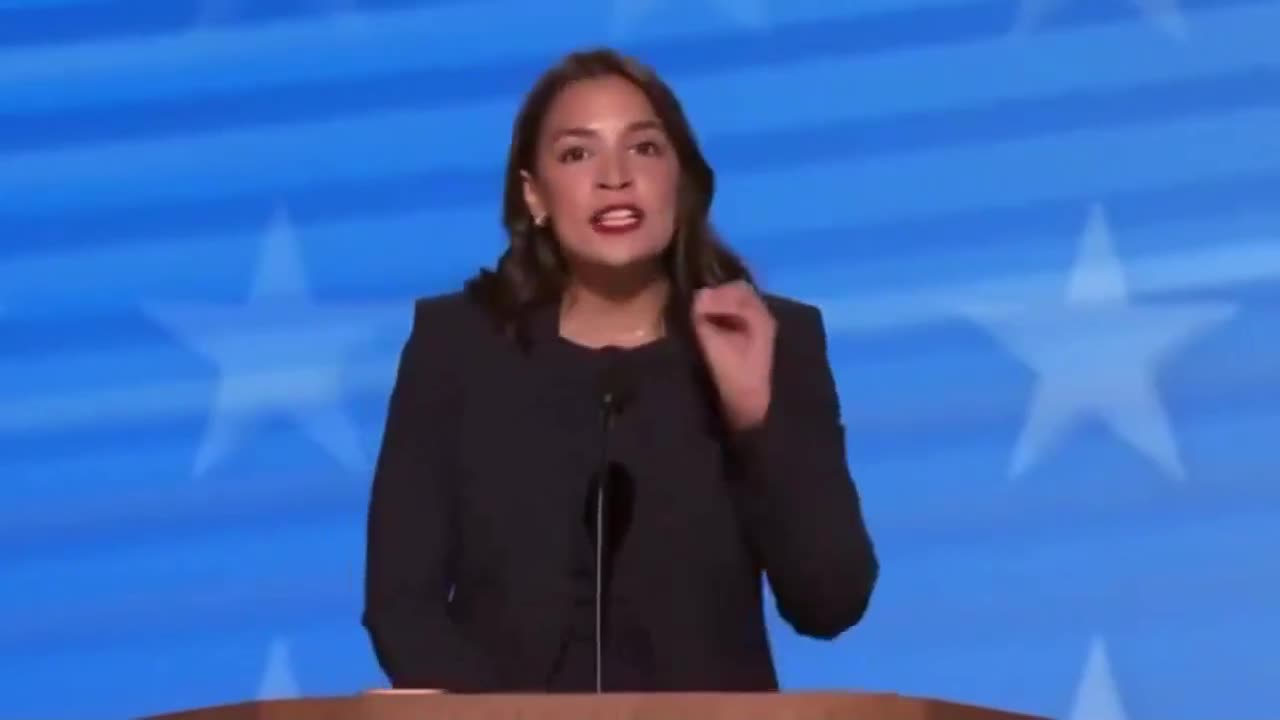 Liar AOC claims Kamala Harris is “working tirelessly to bring a ceasefire to Gaza”