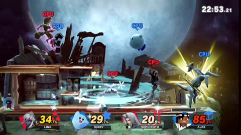 Sephiroth Super Move - Super Smash Bros Ultimate