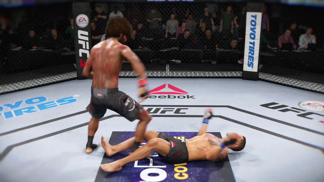 PS4 user2 Custom Fighter vs user Anthony Pettis 7