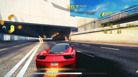 Asphalt 8 car driving