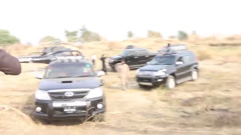 ZAFAR SUPARI grand entry with brother farrukh khokhar.heli protocol