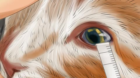 Treat watery eyes in cats