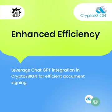 Supercharge your document signing process with CryptoESIGN's Chat GPT integration