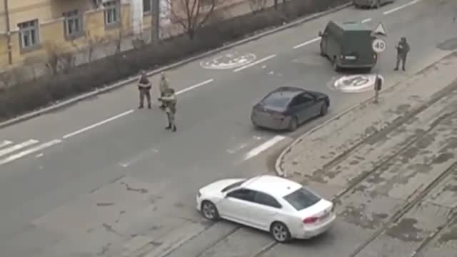Situation on the streets of Ukrainian cities
