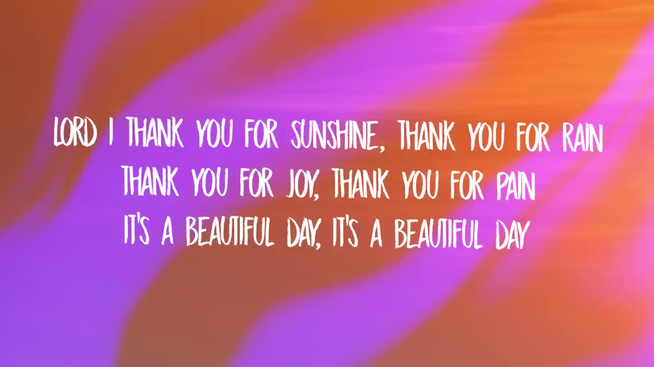 TRINIX x Rushawn - It’s A Beautiful Day (Lyrics) | lord i thank you for sunshine thank you for rain