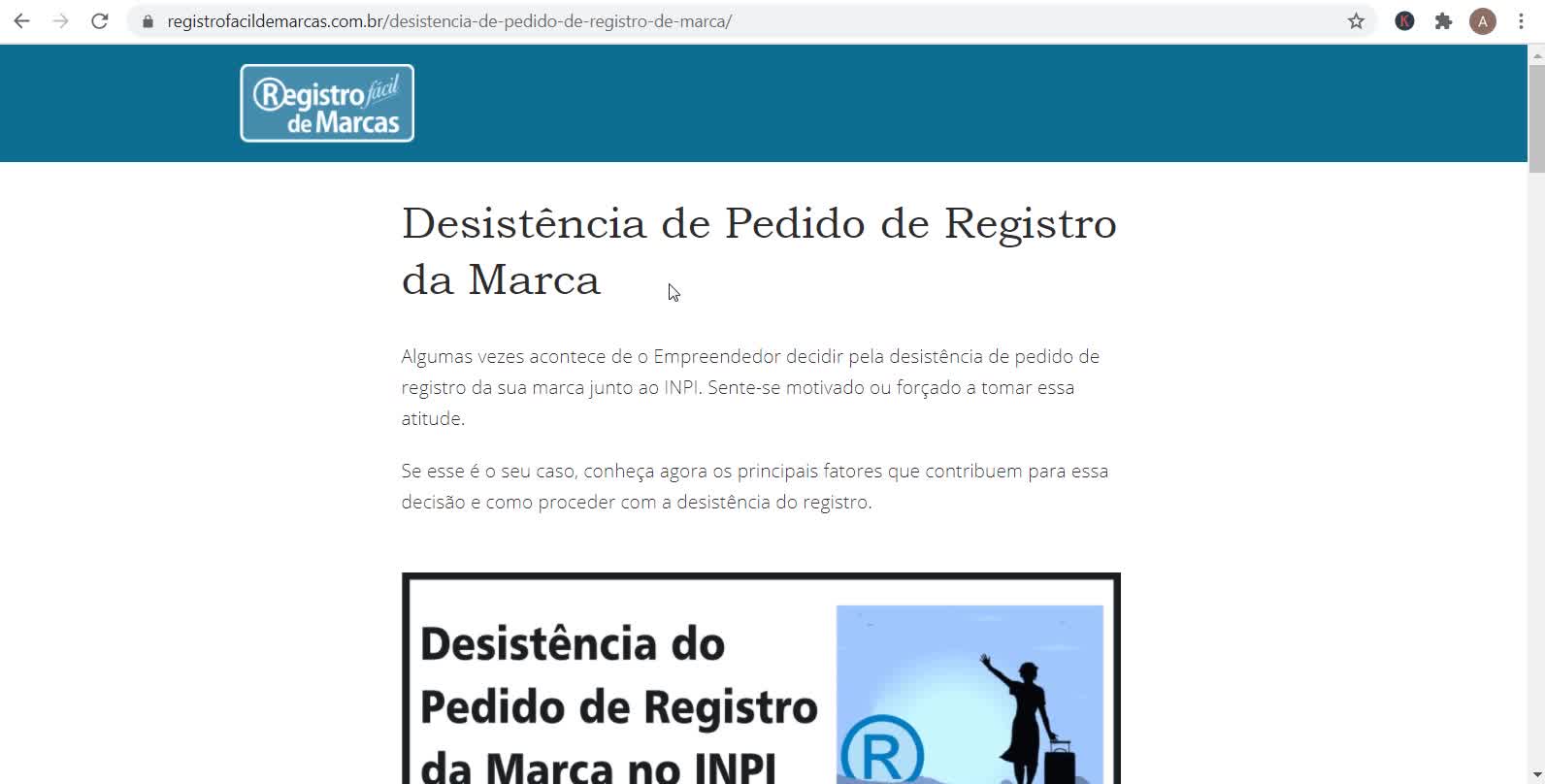 Descubra Como Desistir ou Cancelar o Pedido de Registro da Sua Marca no INPI.