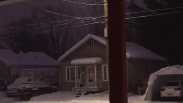 The year of Christmas has passed after we've had the snow