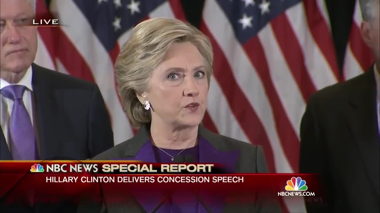 Hillary Clinton's Full Concession Speech