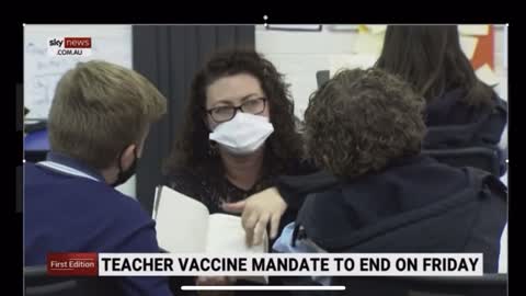 Australian vax mandates lifted - unvaxxed teachers can return to work