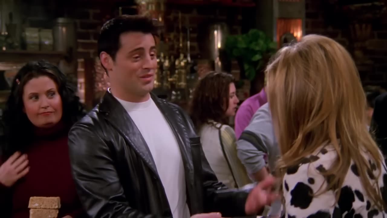 "How you doin'?" Joey from Friends montage