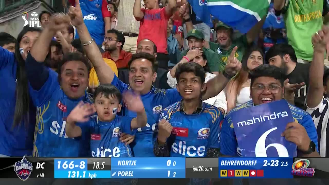 Delhi Challengers Vs Mumbai Indians 16th Match