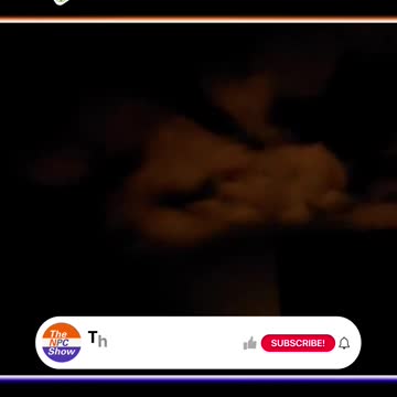 Oil Depot Fire Lights Up The Night Sky