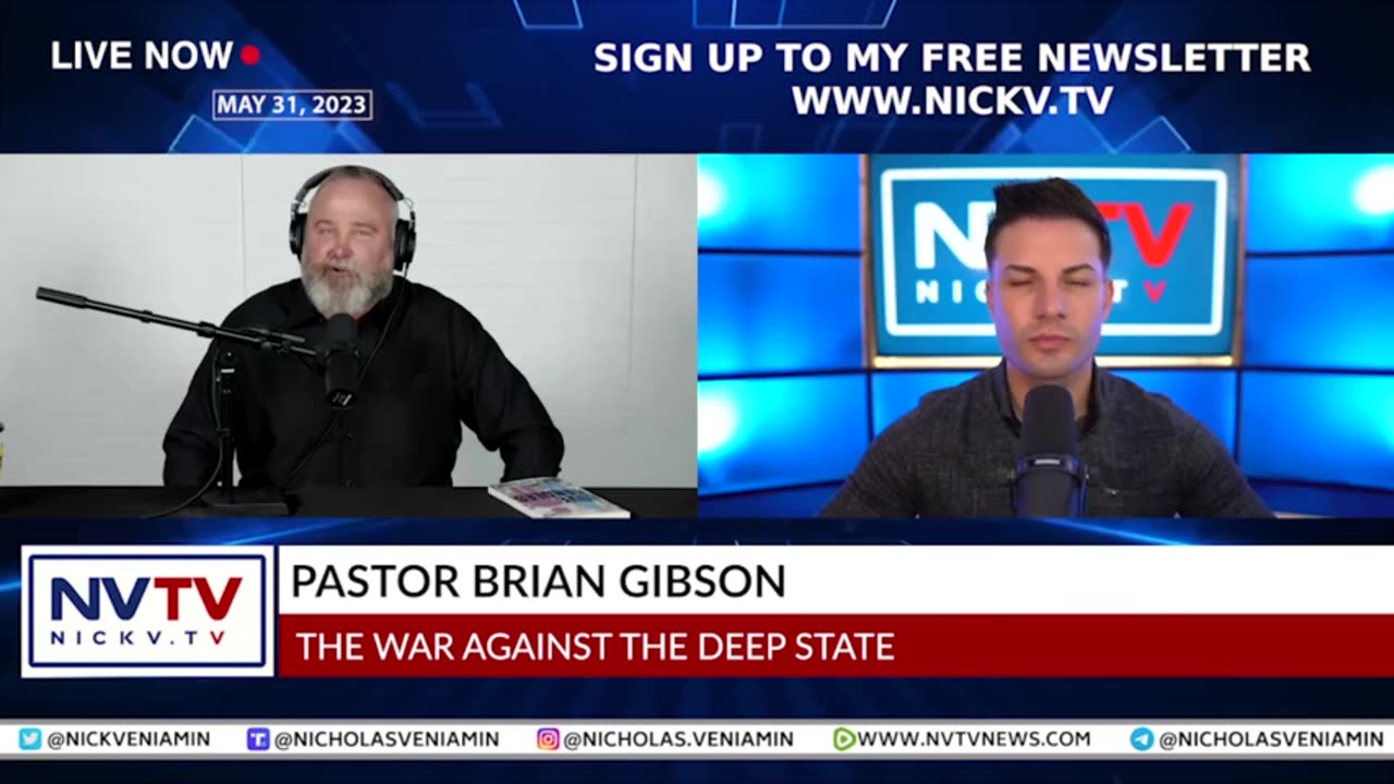 Pastor Brian Gibson Discusses The War Against The Deep State with Nicholas Veniamin