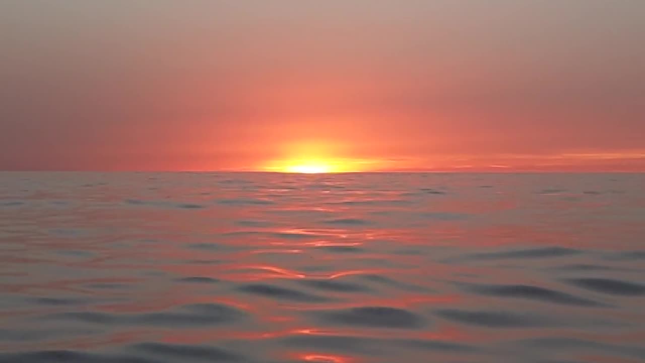 Beach Sunset No Copyright Video | Full HD 4K Video | For your YouTube video