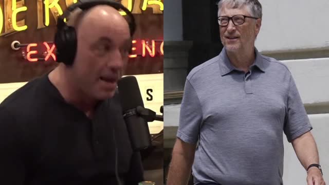 Joe Rogan Calls Bill Gates obese, "he's got these breasts and this gut."