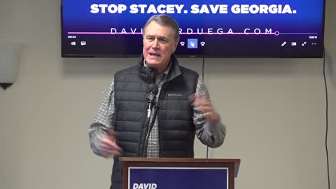 Senator David Perdue For Governor Fayette Co Georgia 2 4 22