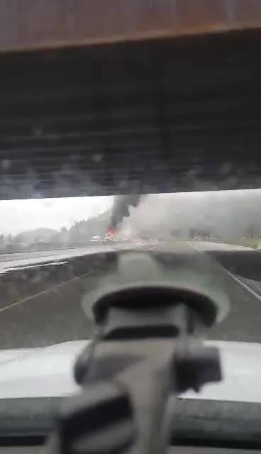 Semi trailer Fire