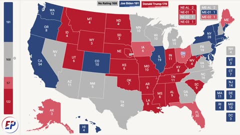 Biden vs Trump (REMATCH) I 2024 Presidential Election Map Projection