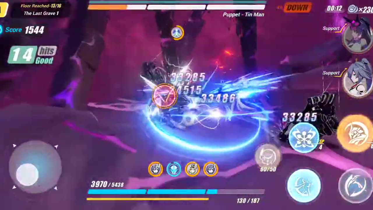 Honkai Impact 3rd - Elysian Realm Real Difficulty W/ Argent Knight: Artemis Pt 4