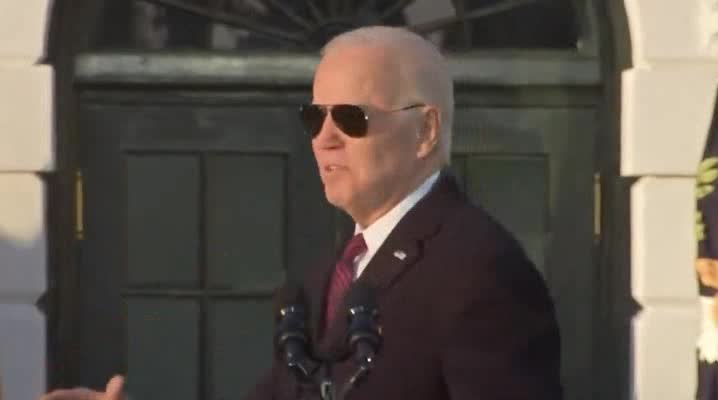 Weirdo Biden Does it Again, Interrupts His Speech and Tells Audience Members, “Don’t Jump!”. Biden to plaintiffs of gay-marriage lawsuits: "DON'T JUMP"