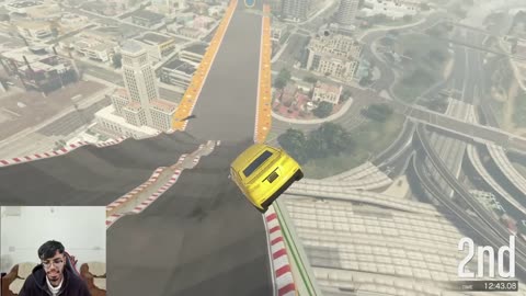 Mega Ramp Challenge 688.655% People Slap Themself After This Race in GTA 5!