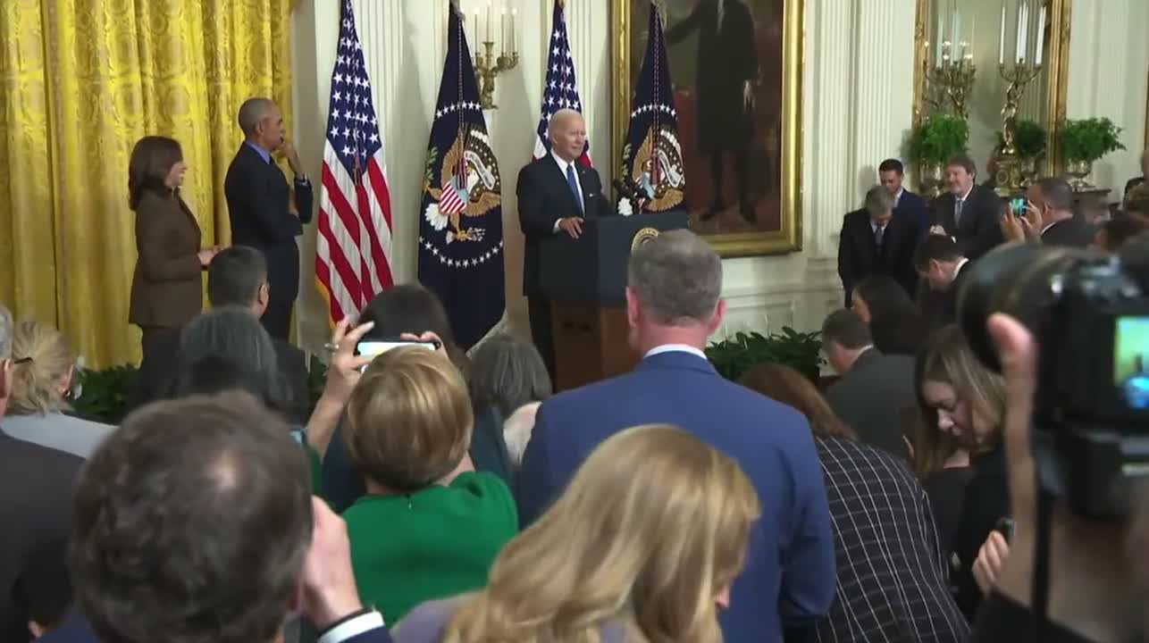 Biden: "My name is Joe Biden. I'm Barack Obama's Vice President."