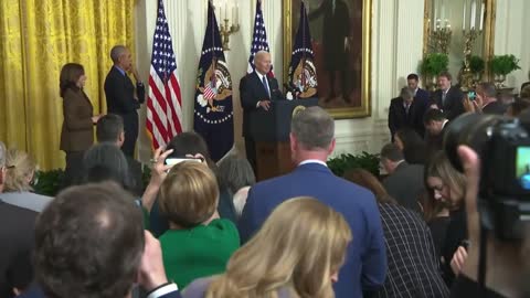 Biden: "My name is Joe Biden. I'm Barack Obama's Vice President."