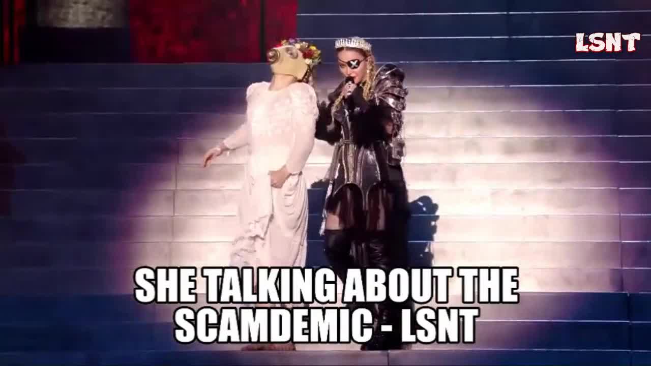 MADONNA TOLD YOU WHAT WAS COMING, YOU WERE TO BUSY DANCING!