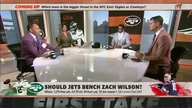 Stephen A.- Zach Wilson is TRASH! 🚮 - First Take